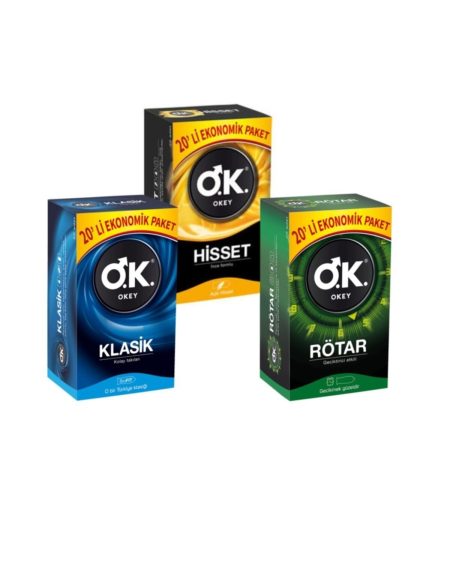 20'li Ekonomik Paket Rötar+20'li Ekonomik Paket Hisset+20'li Ekonomik Paket Klasik