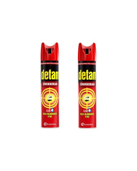 Detan Sinekkıran Su Bazlı Aeresol 275 ml x 2'li