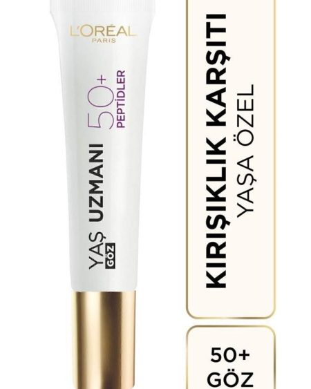 Yaş Uzmanı 50+ Kırışıklık Karşıtı Yenileyici Göz Kremi