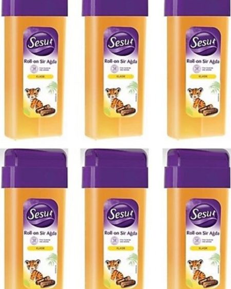 Klasik Normal Tüyler Roll On Ağda 100 ml  6 Adet