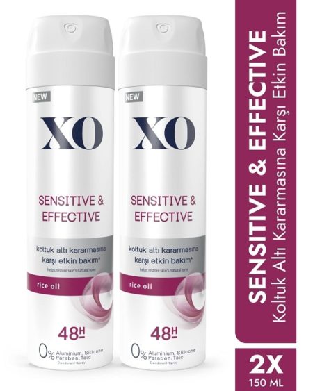 Sensitive&Effective Women Deo 2 Adet