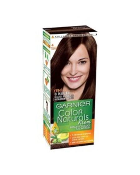 ( 2 ADET ) Garnier Color Naturals Saç Boyası 4 Kahve