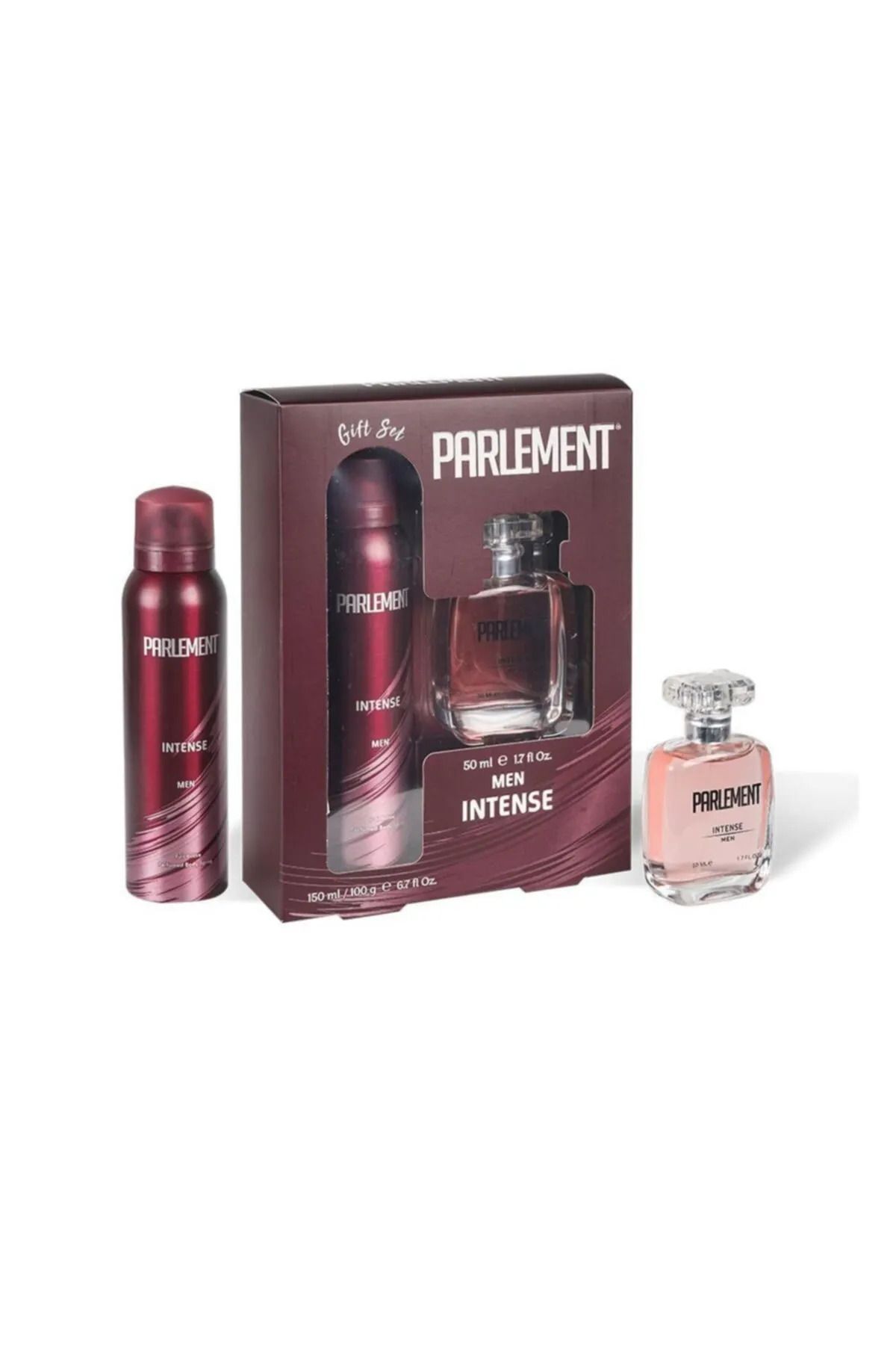 50 ml Intense Erkek Parfüm 150 ml Deodorant Seti