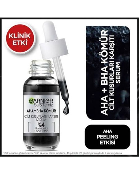 Aha+bha Cilt Kusurları Karşıtı %4 (niasinamid+peeling Etkili Aha+bha)30 Ml