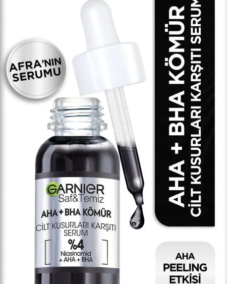 Aha Bha Cilt Kusurları Karşıtı Siyah Serum %4* 30ml
