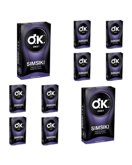 Bay Temur Tic. Okey Prezervatif Sımsıkı 10'lu 10 Paket