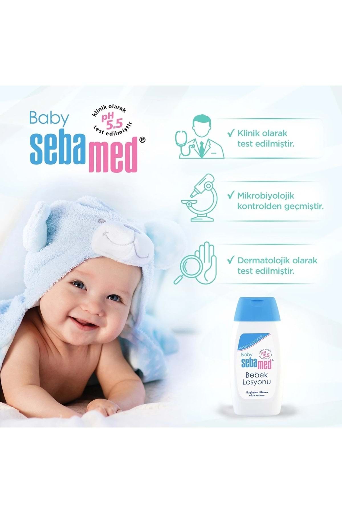 Bebek Losyonu 200ML (3 Lü Set) - Görsel 6