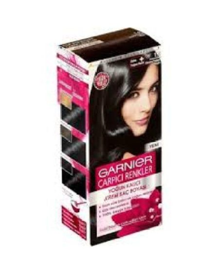 Çarpıcı Renkler Saç Boyası 1.0 Ekstra Yoğun Siyah *(2 Adet)