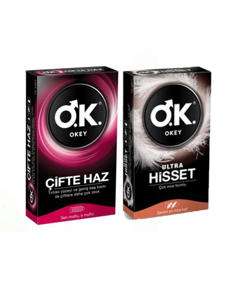 Çifte Haz 10'lu Ve Ultra Hisset 10'lu 2'li Set