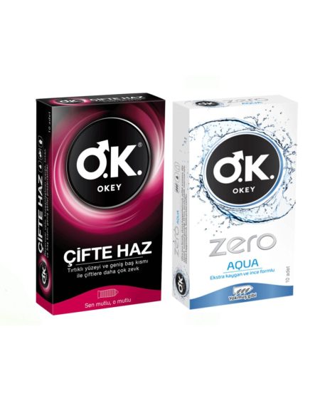 Çifte Haz 10'lu Ve Zero Aqua 10'lu 2'li Set