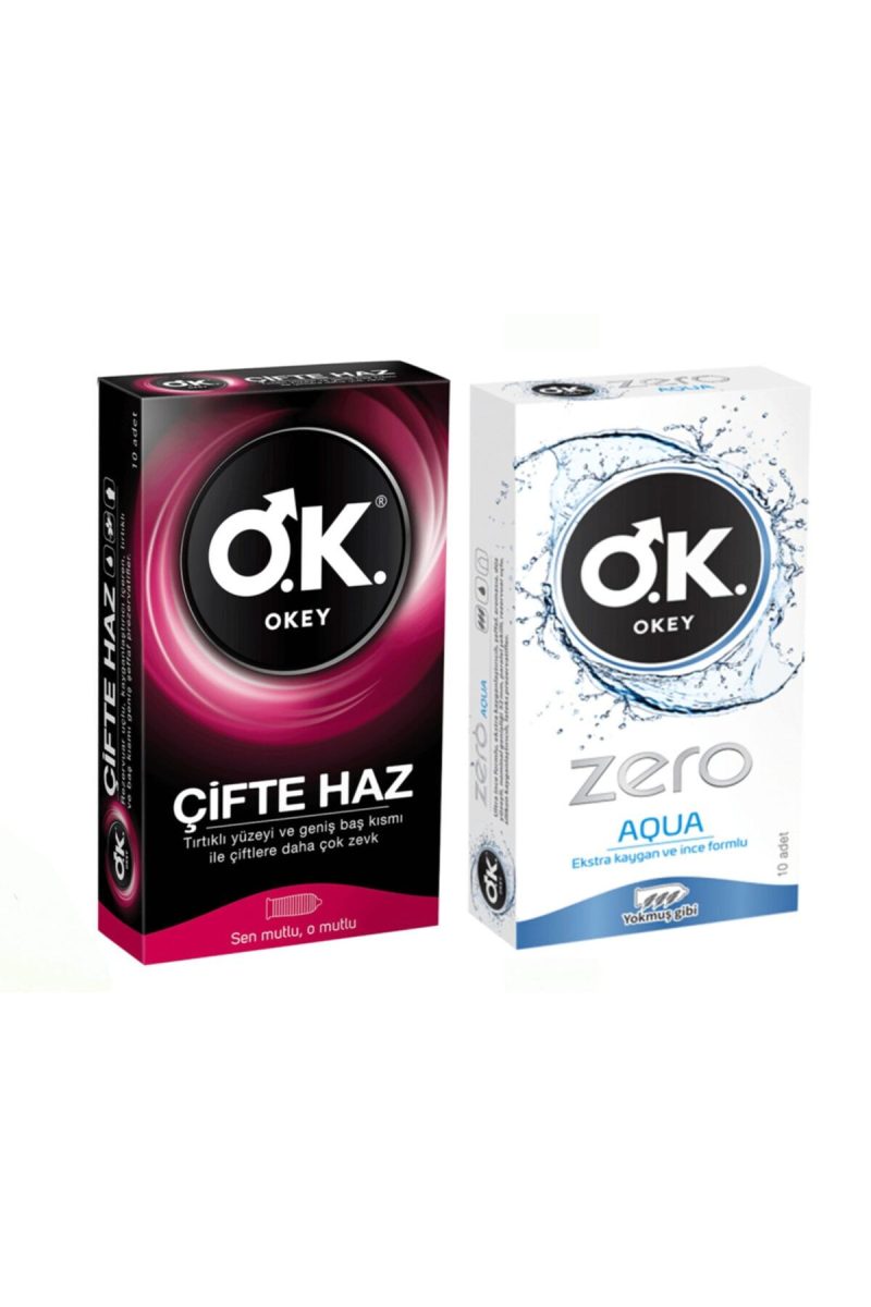 Çifte Haz 10'lu Ve Zero Aqua 10'lu 2'li Set