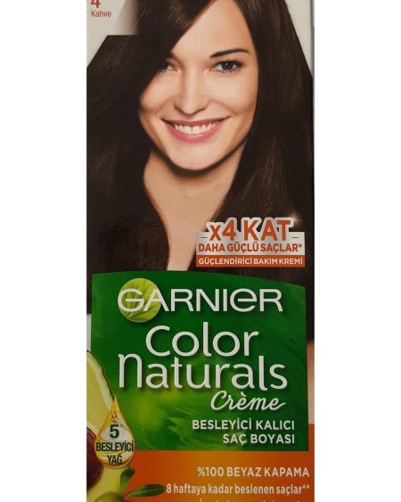 Color Naturals Saç Boyası 4 Kahve