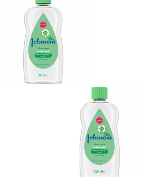 Johnsons Baby Yağ 300ml Aloe Vera (2 Adet)