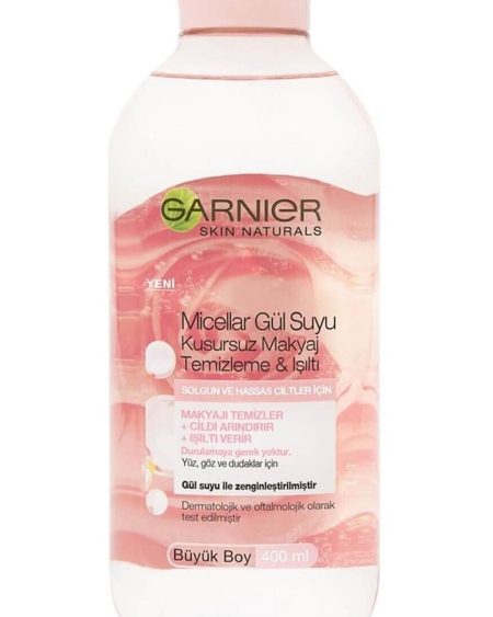 Makyaj Temizleme Suyu Gül Suyu Micellar 400 ml
