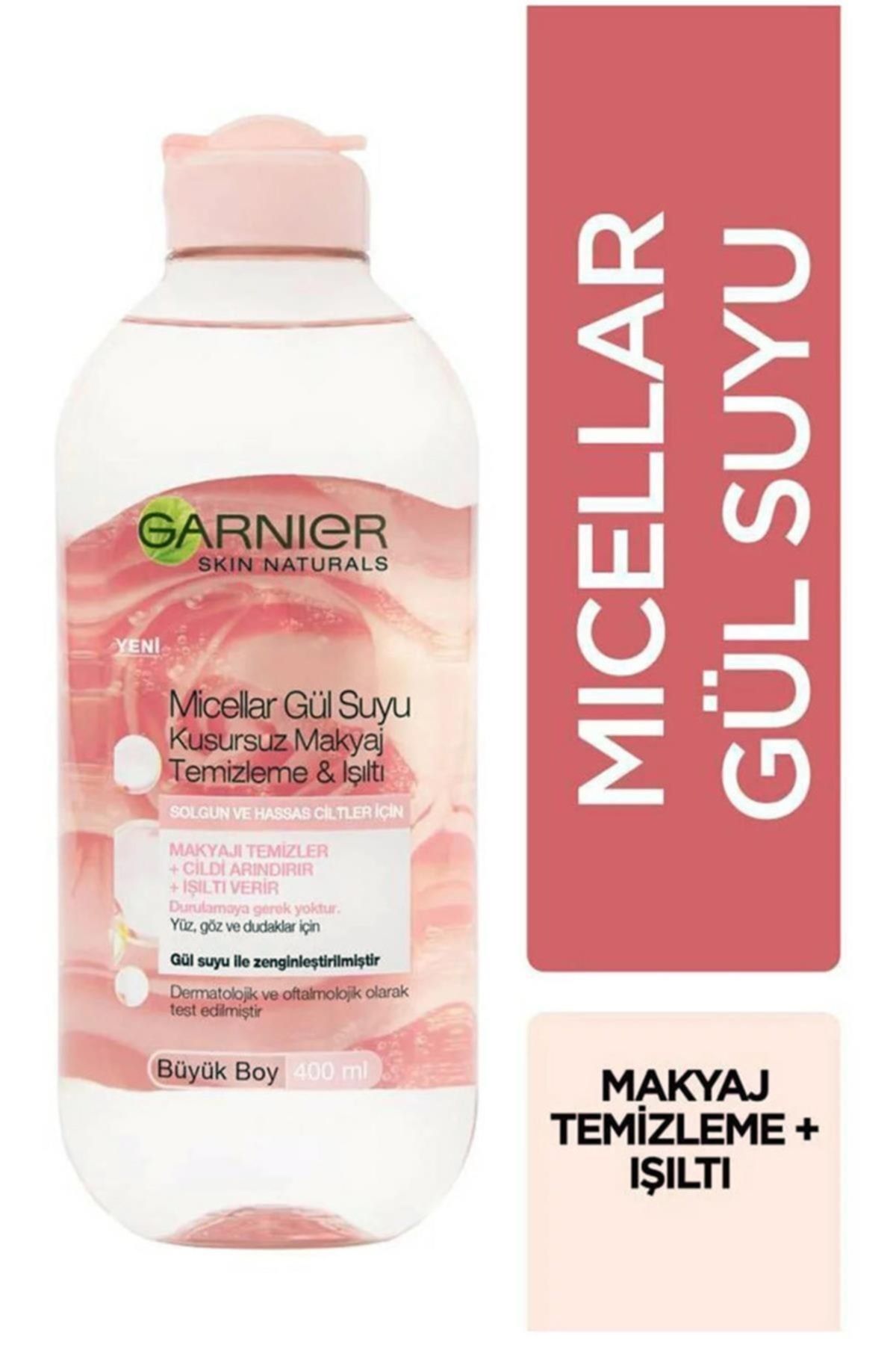 Marka: Makyaj Temizleme Suyu Gül Suyu Micellar 400 Ml Kategori: Makyaj Temizleyici - Görsel 2