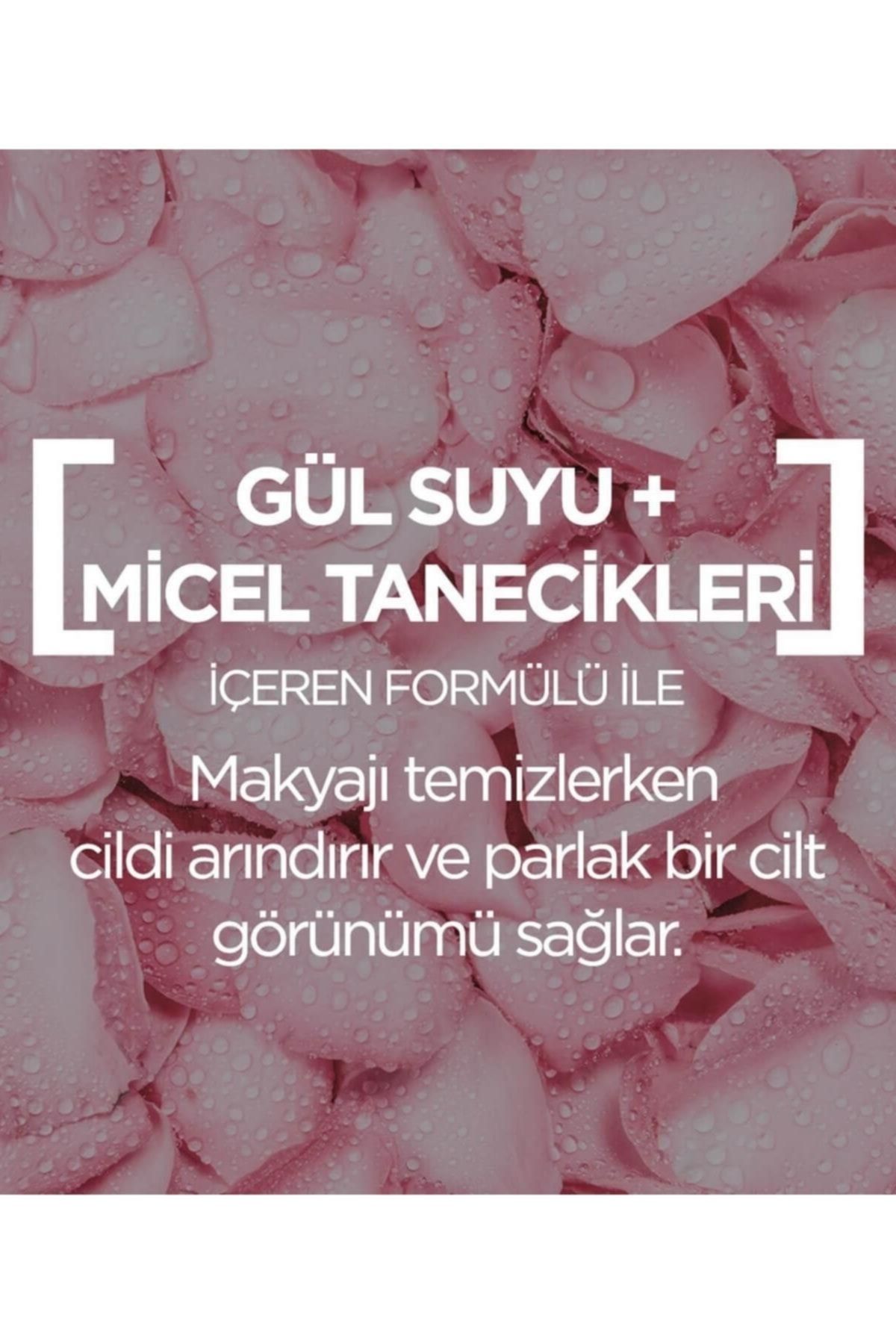 Marka: Makyaj Temizleme Suyu Gül Suyu Micellar 400 Ml Kategori: Makyaj Temizleyici - Görsel 3