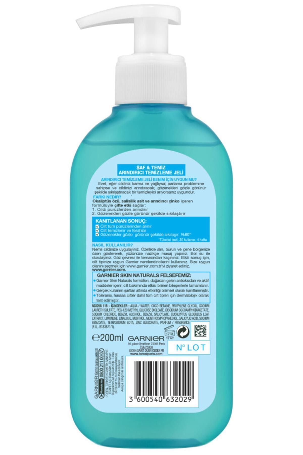 Marka: Saf & Temiz Temizleme Jeli 200 Ml Kategori: El Kremi - Görsel 2