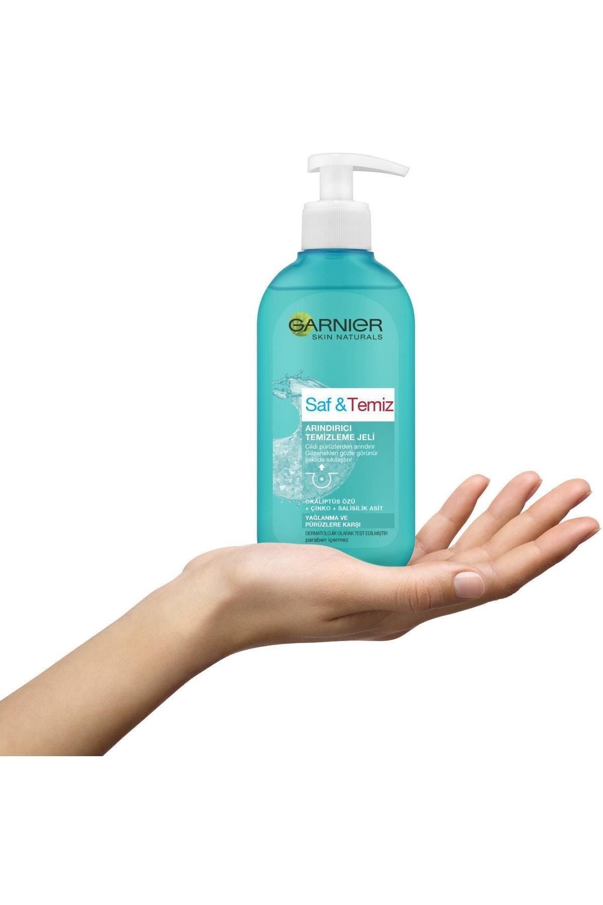 Marka: Saf & Temiz Temizleme Jeli 200ml Kategori: Makyaj Temizleyici - Görsel 3