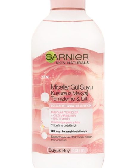 Micellar Gül Suyu Makyaj Temizleme & Işıltı 400 Ml