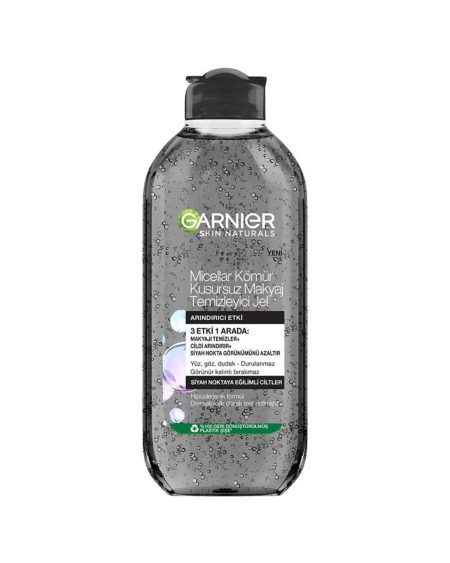 Micellar Kömür Kusursuz Makyaj Temizleyici Jel 400 ml 1 Adet