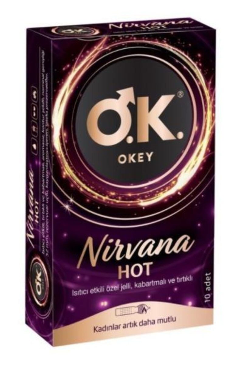 Nirvana Hot 10 Adet Prezervatif