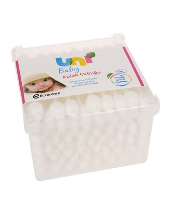 Pamuklu Kulak Çubuğu Safety Cotton Swabs- 56lı