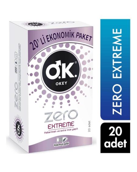 Prezervatif 20´li Zero Extreme