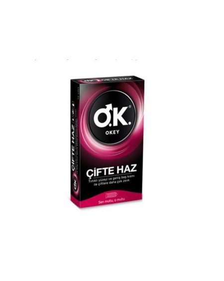 Prezervatif Çifte Haz 10'lu