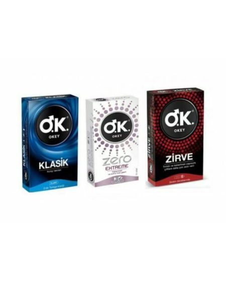 Prezervatif Klasik 10 Lu + Zero Extreme 10 Lu + Zirve 10 Lu