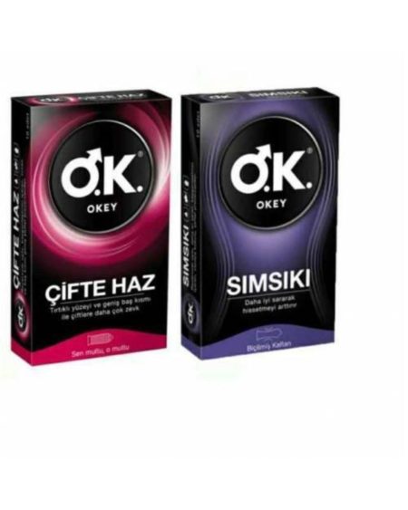Prezervatif Sımsıkı 10 Lu + Çifte Haz 10 Lu