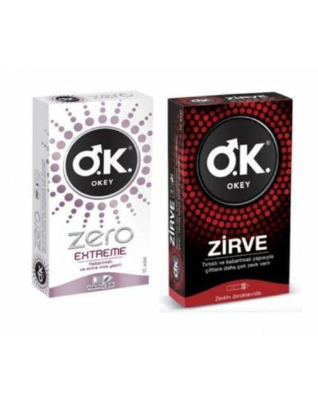Prezervatif Zero Extreme 10 Lu + Zirve 10 Lu