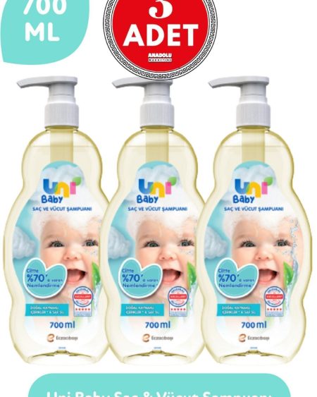 Şampuan 700 ml 3 Adet