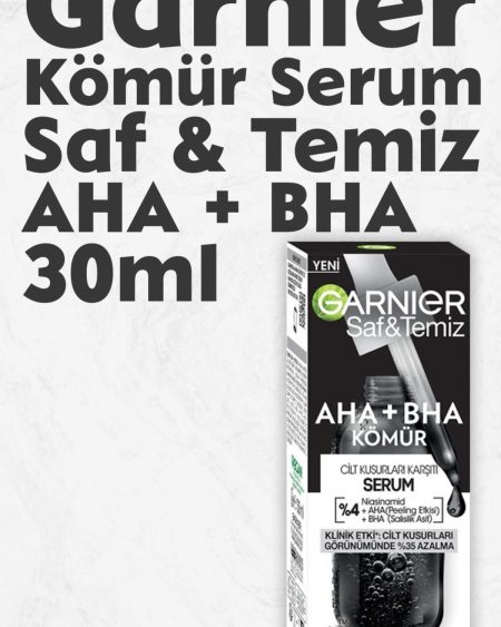 Serum Saf & Temiz Aha Bha Kömür 30 ml