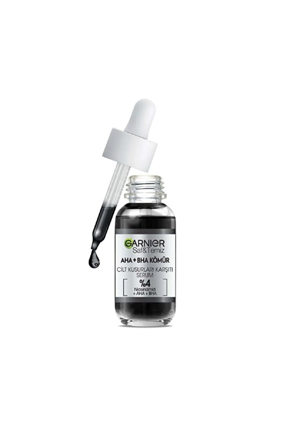 Siyah Serum AHA BHA - Cilt Kusurları Karşıtı, Peeling Etkili - 30 ml DKÜrün1027