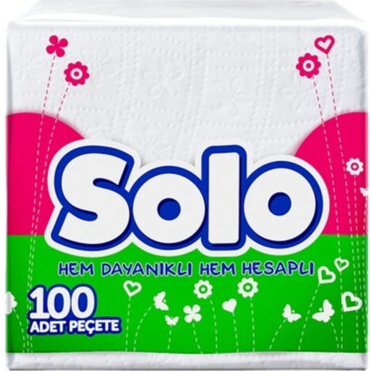 Solo 100'LÜ Sofra Peçetesi