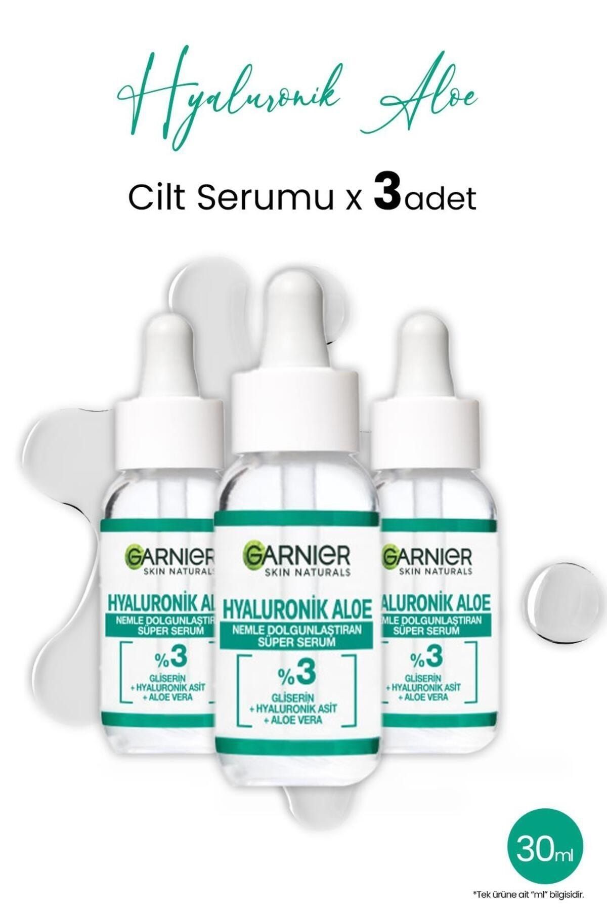 Süper Serum Dolgunlaştıran Hyaluronik Aloe 30 ml x 3 adet