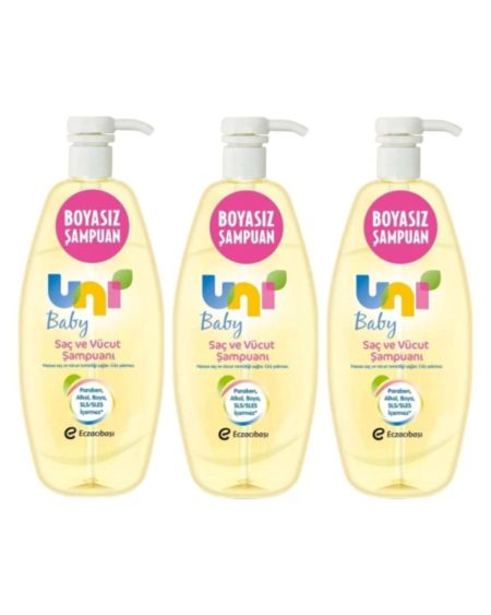 Unibaby Şampuan 700 ml 3'lü Paket
