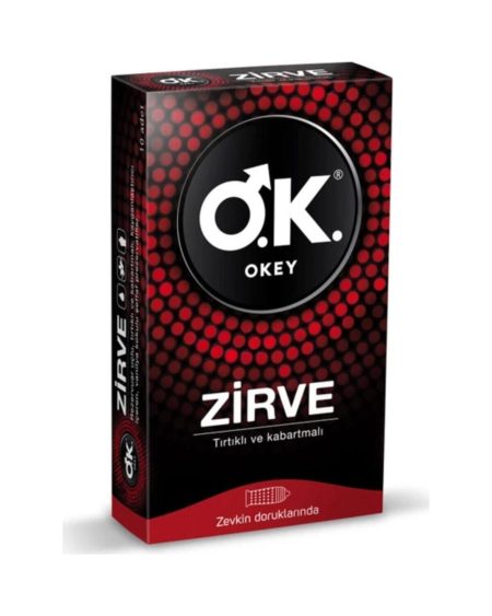Zirve Prezervatif 10 Adet Tırtıklı Ve Kabartmalı Yeni Paket
