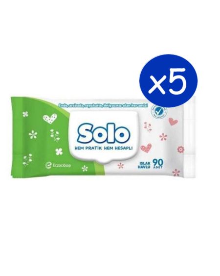 5 Paket Bahar Tazeliği Islak Mendili