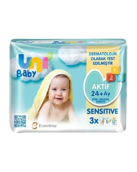 Aktif Sensitive Islak Havlu 12x52li 624 Yaprak