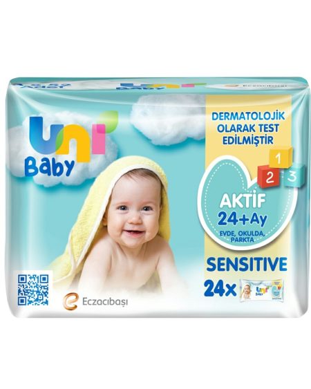 Aktif Sensitive Islak Havlu 24 X 52 Li (1248 YAPRAK)