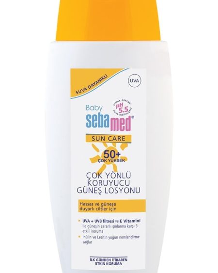 Baby Sun Care Water Resıstant Spf 50+ Versatıle Protectıve Baby Sun Lotıon 150 ml Yüz Güneş Kremi