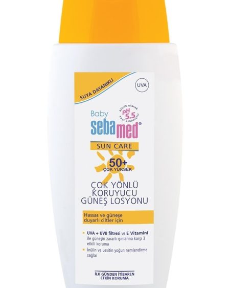 Bebeklerin Hassas Cildini Işınlardan Koruyan Güneş Kremi spf50 150 ml GHair790