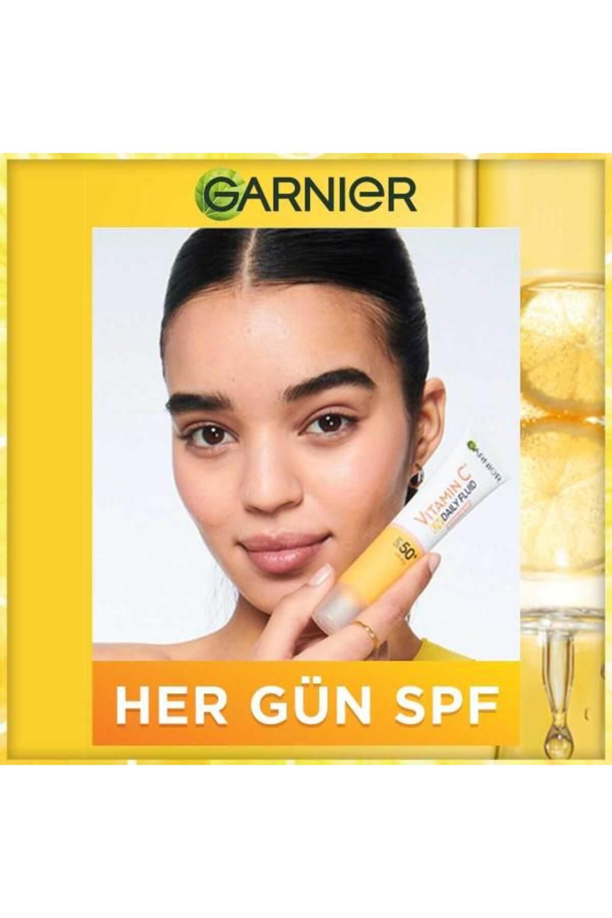 C Vitamini Parlak Günlük Uv Korumalı Güneş Yüz Kremi Görünmez Doku Spf50 40ml - Görsel 8