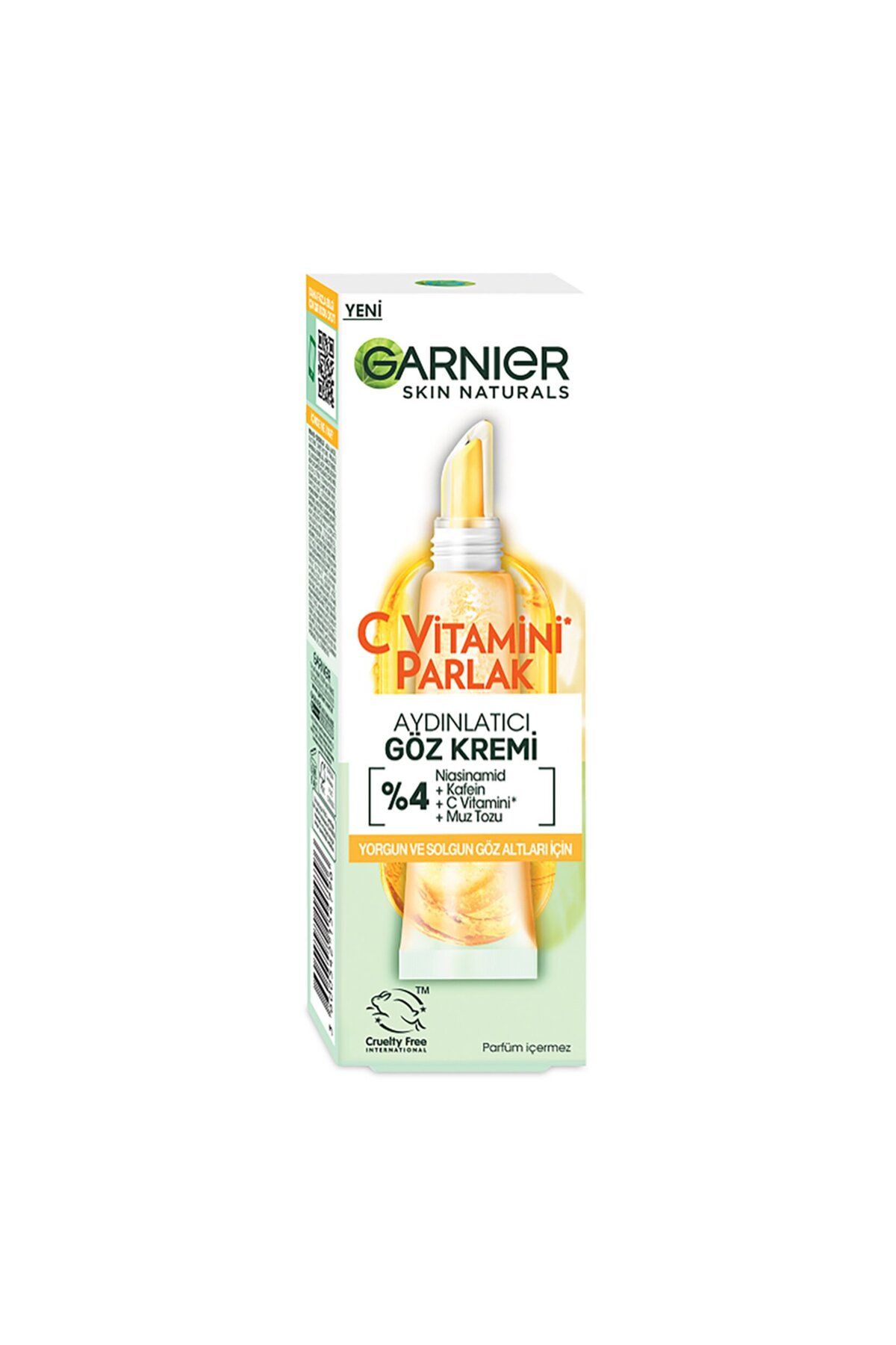 C vitaminli göz kremi koyu halka azaltıcı 15 ml