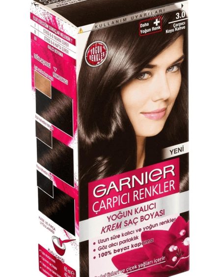 Çarpıcı Renkler Saç Boyası 3.0 Çarpıcı Kahve