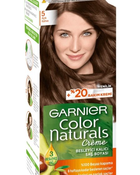 Color Naturals Saç Boyası Açık Kahve No: 5