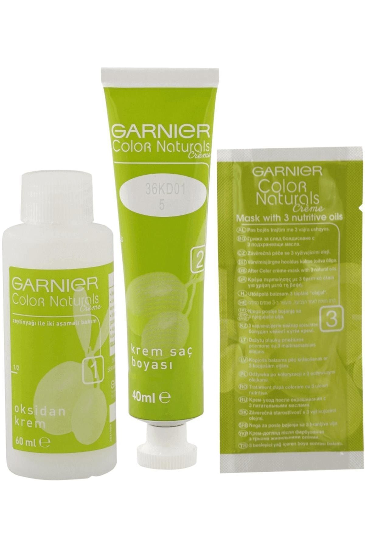 Color Naturals Saç Boyası Açık Kahve No: 5 - Görsel 3