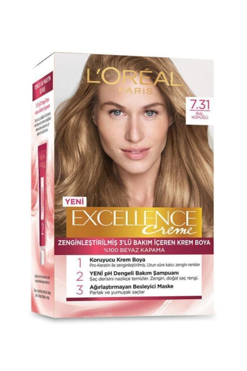 Excellence Creme Saç Boyası 7.31 Bal Köpüğü