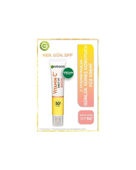 Günlük Güneş Koruyucu Fluid Yüz Kremi Işıltılı Doku